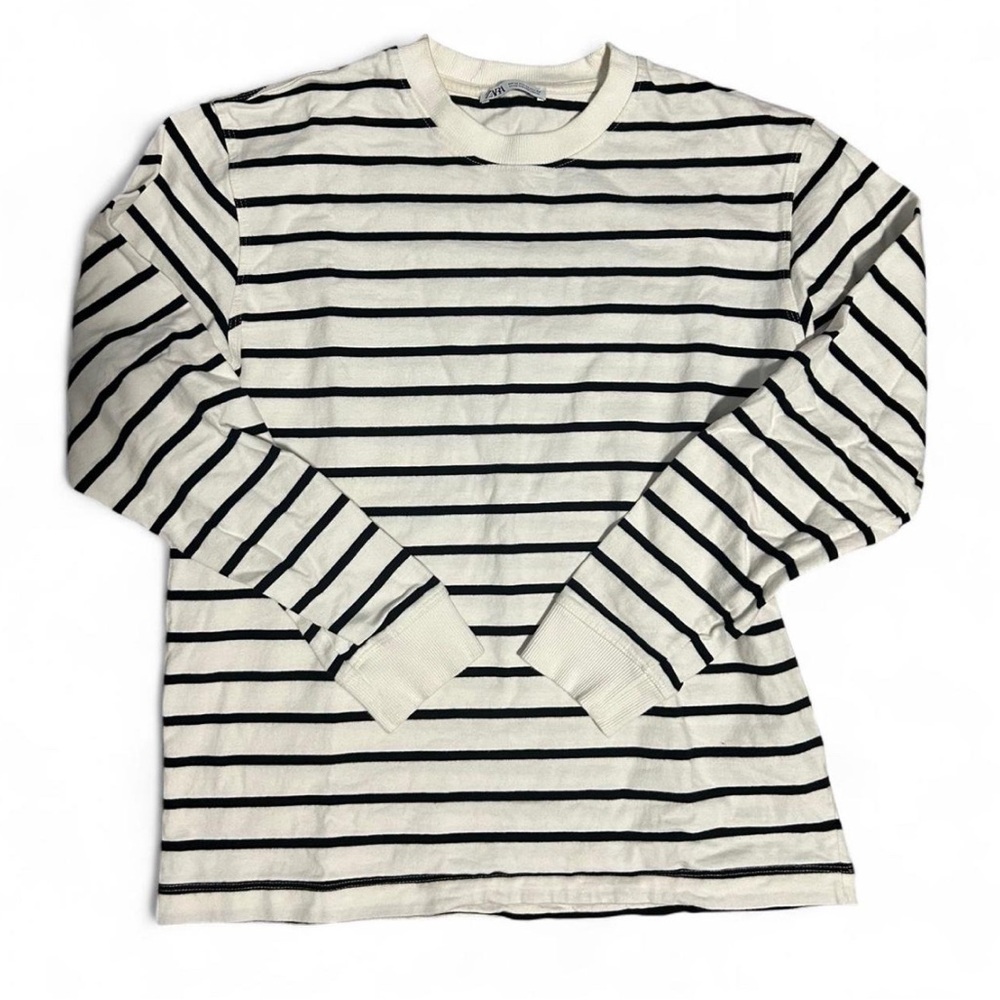 Vintage Striped Long Sleeve Shirt